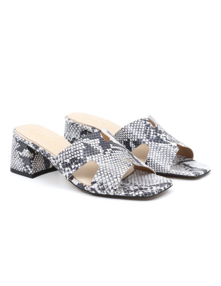 white leather women's sandals W-TULA-WHITE