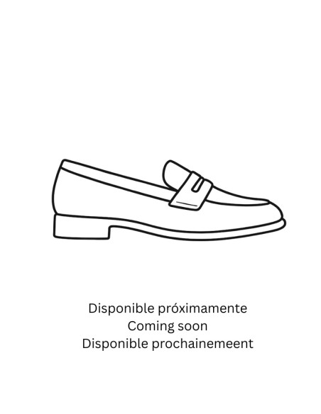 Mocassin de peau bleu SOLIRA-NAVY