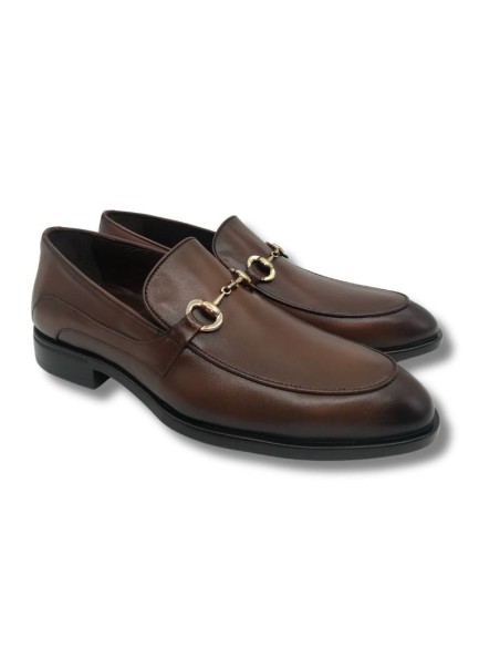 Light Brown leather moccasin