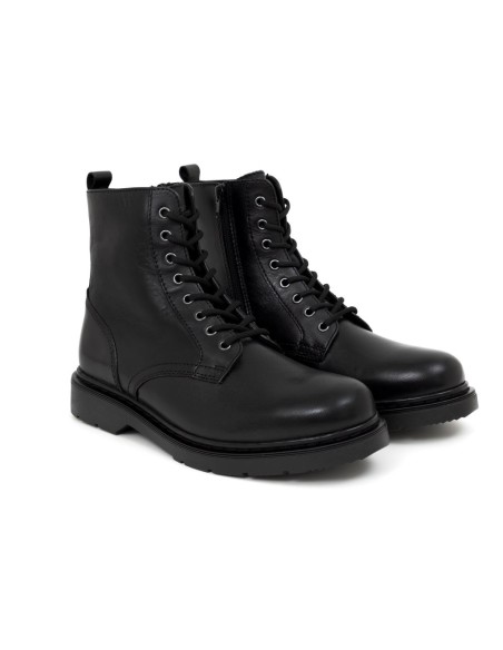Bottine de peau le noir VENTOR-NEGRO