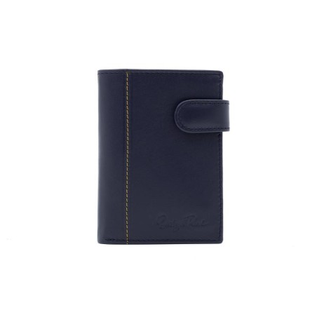 blue leather wallet AC-LYON-479-AZUL