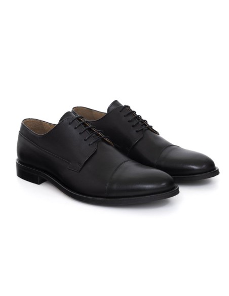 Derby de peau le noir LIRONA-NEGRO