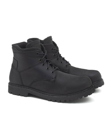 black leather boots NELSON-BLACK