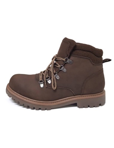 Bottine nubuck marron NEMETO-BROWN