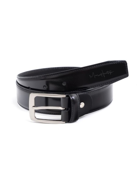 Ceinture de peau le noir B-ANIK-NEGRO