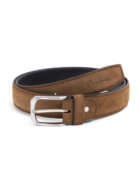 Light Brown suede belt