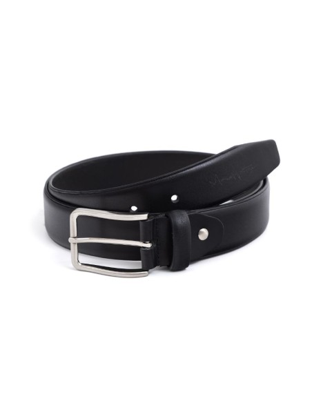 Ceinture de peau le noir B-VISI-NEGRO