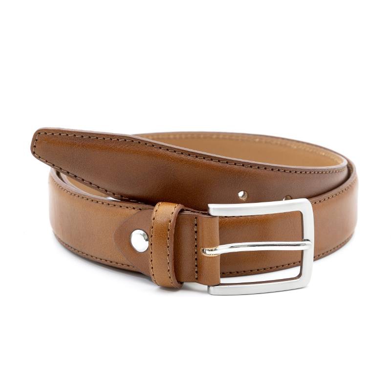 light brown leather belt B-BORAN-CUERO