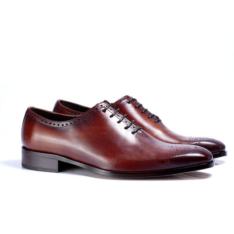 Oxford en cuir cuir TUNIMAN-CUERO