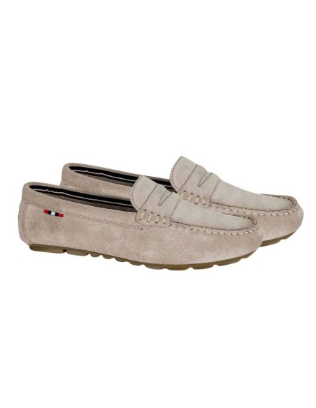 femmes mocassins suède gris W-SELYMEN-GREY