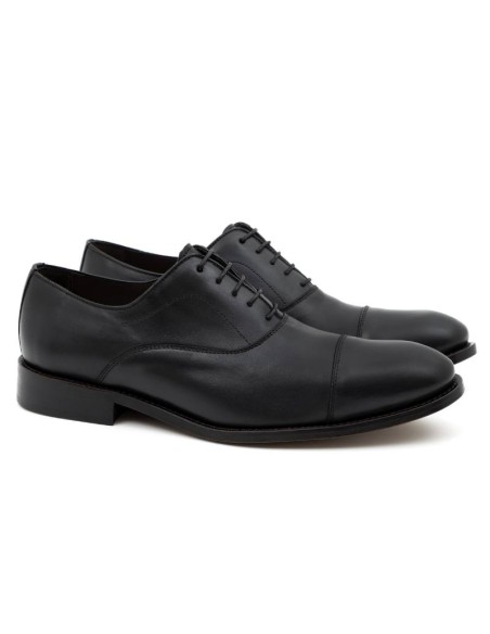 black leather oxford shoes BIGOMAN-NEGRO