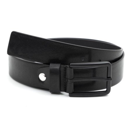 Ceinture en cuir noir B-LEBIL-BLACK