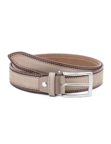 beige suede belt B-NOLOR-PIEDRA