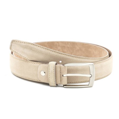 beige suede belt B-SAKTER-BEIGE