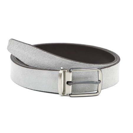 grey suede belt B-STRUFAGE-GRIS