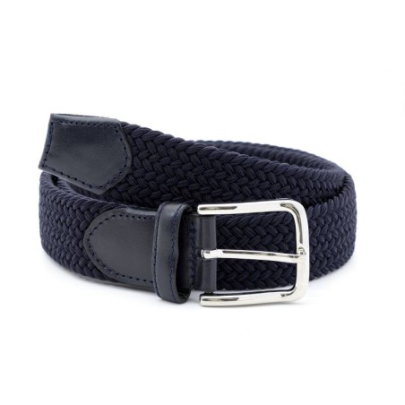 blue elastic belt B-TRAMOR-NAVY